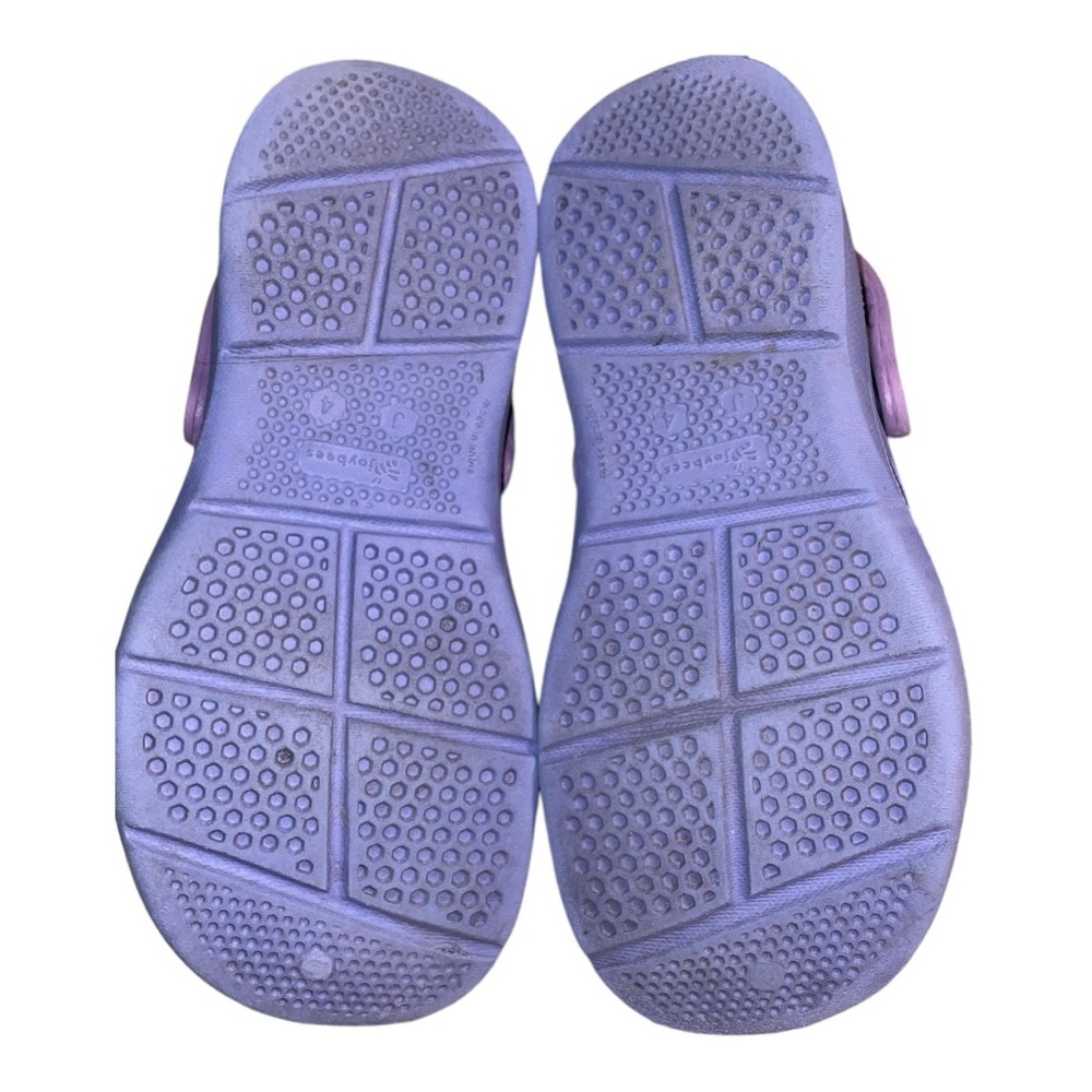 Joybees Kids' Dylan Slip-On Water Sandal Shoes Periwinkle Blue Youth Size 4 - Picture 6 of 6